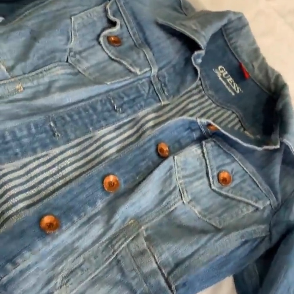Blue Guess jean jacket